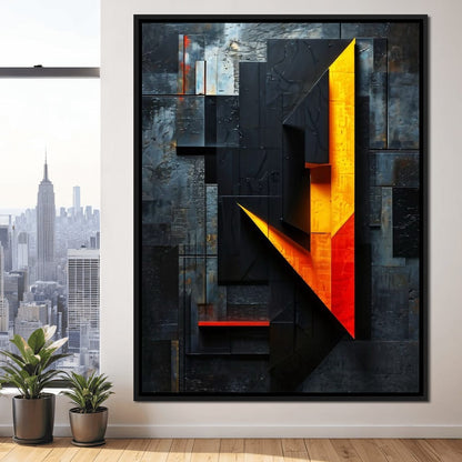 Colorful Modern Art 040 Canvas Wall Art