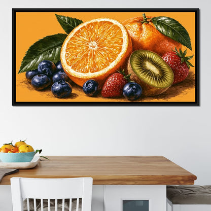 Harvest Of The Ripe Orchard Canvas Wall Art