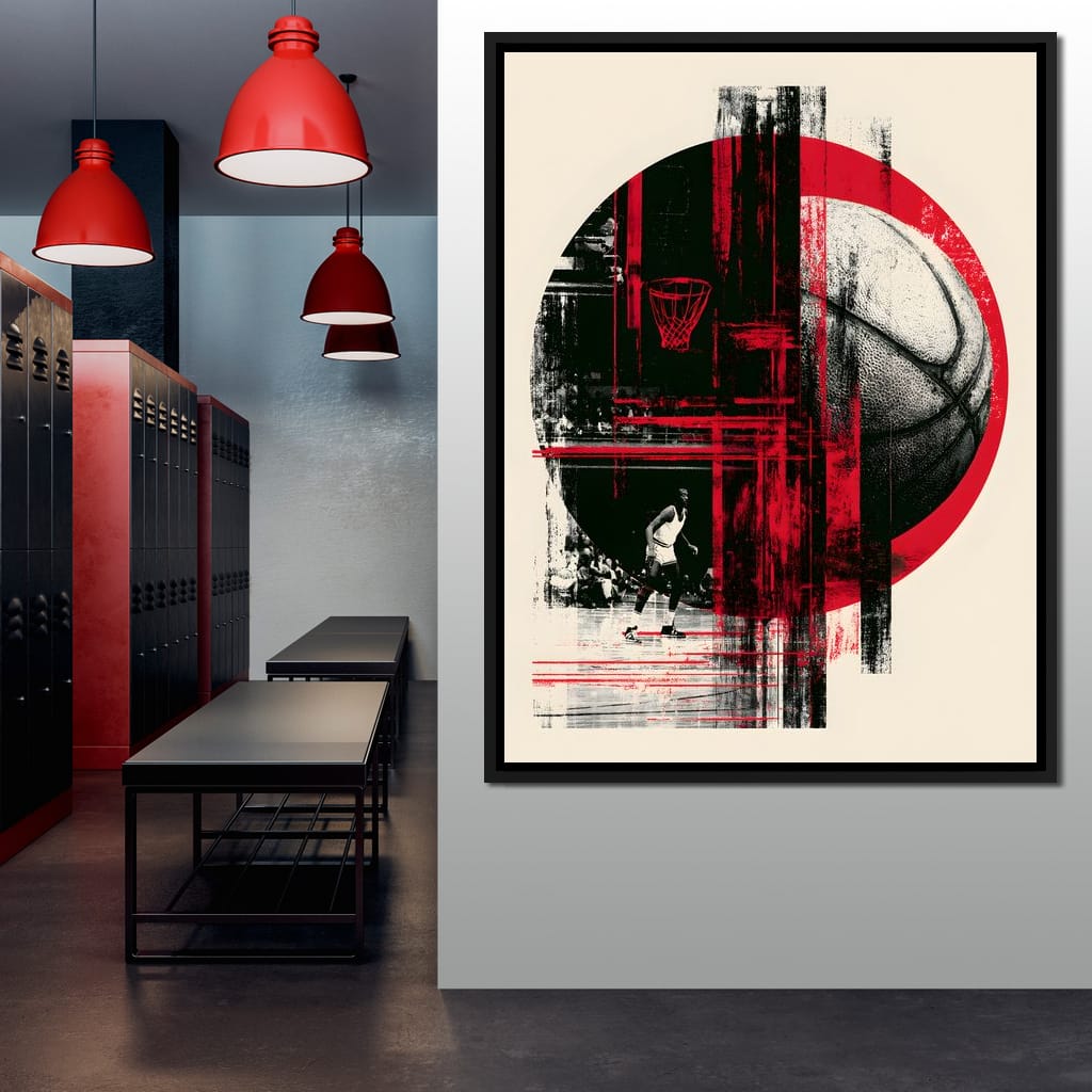 Gravity of the Final Buzzer Canvas Wall Art