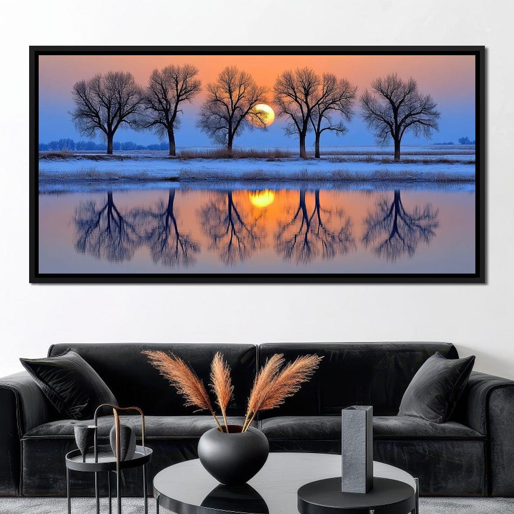 Equinox Reflections Canvas Wall Art