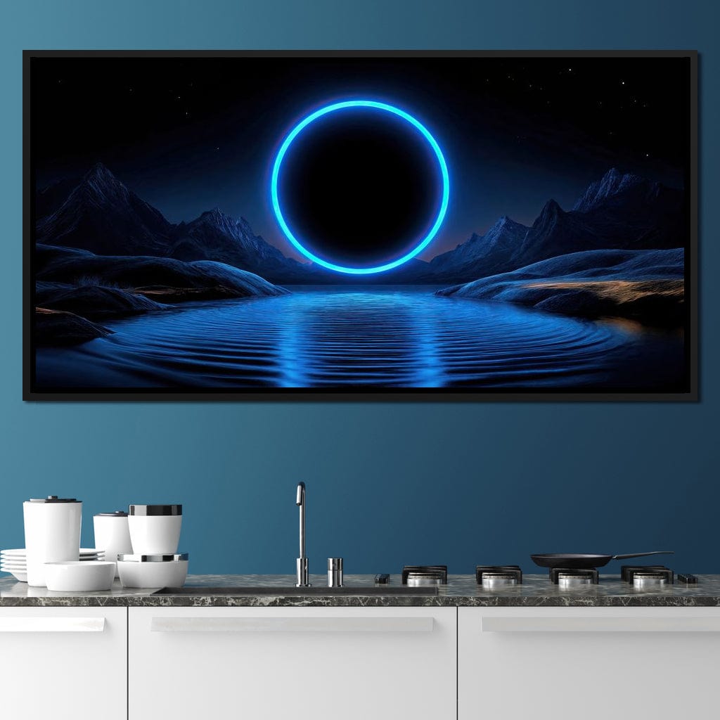 The Halo of Infinity Canvas Wall Art