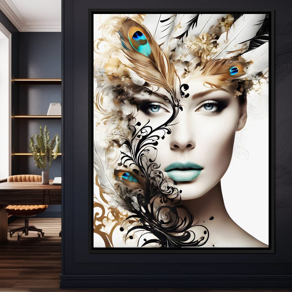 Female Portrait 138 Canvas Wall Art