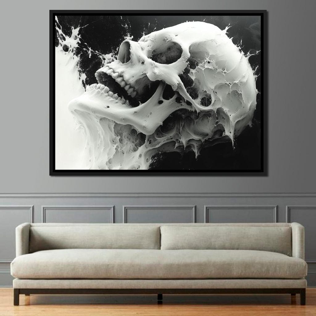 Momento Mori Canvas Wall Art