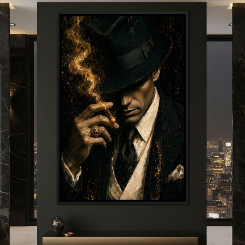 Legacy of the Gilded Shadow Canvas Wall Art