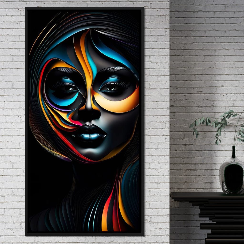 Female Portrait 085 Canvas Wall Art