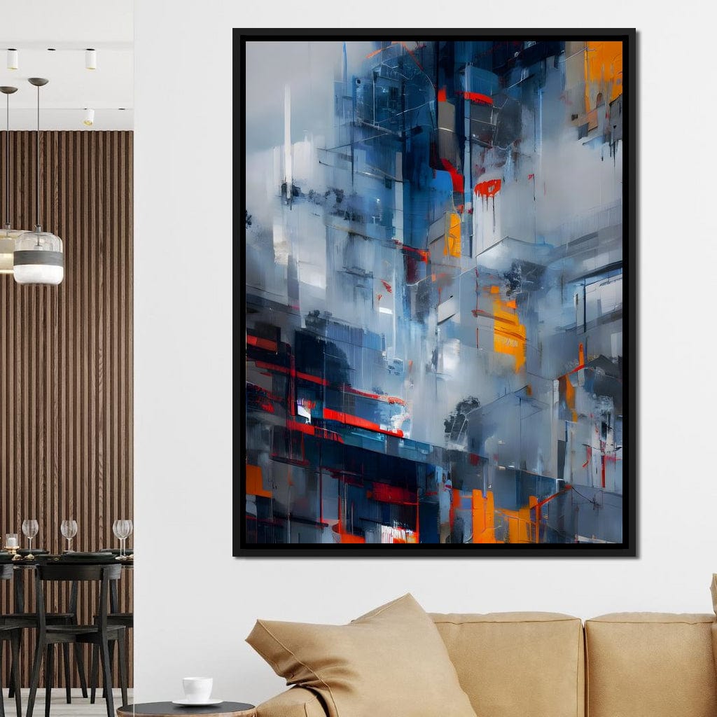 Nebula Nightfall Canvas Wall Art