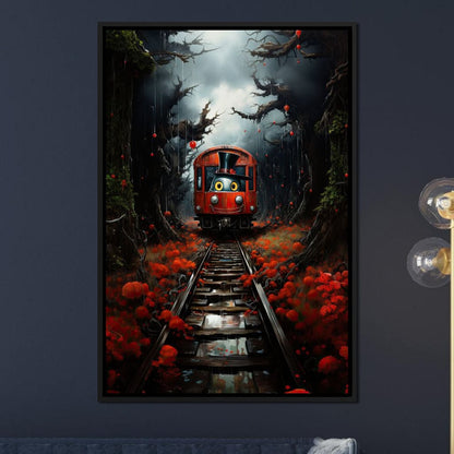 Monster Train Canvas Wall Art