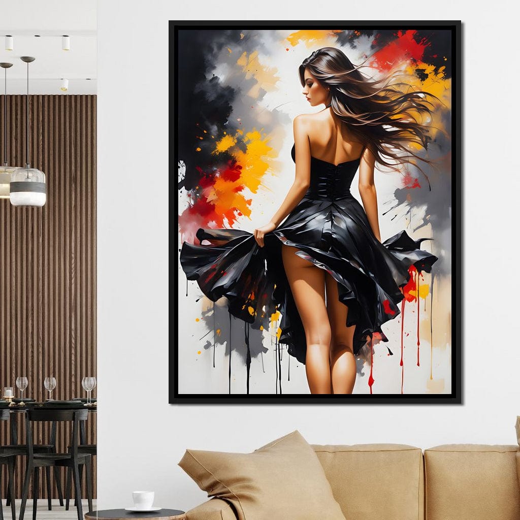 The Elegance of Women Canvas Wall Art