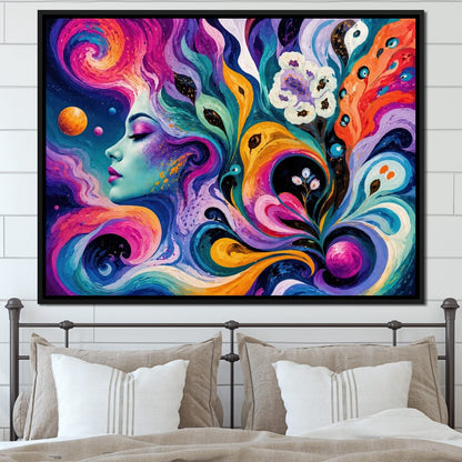 Cosmic Daydream Canvas Wall Art