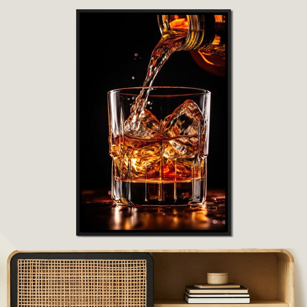 Whiskey's Ethereal Canvas Wall Art