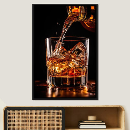 Whiskey's Ethereal Canvas Wall Art