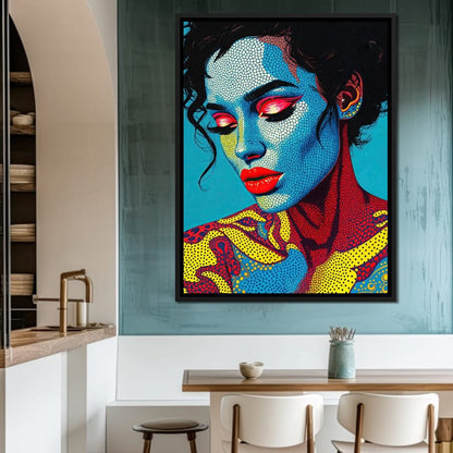 Abstract Seduction Canvas Wall Art