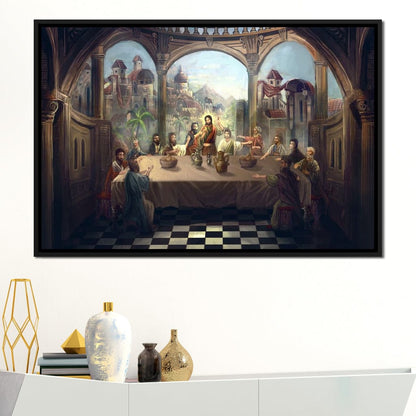 Last Supper Canvas Wall Art