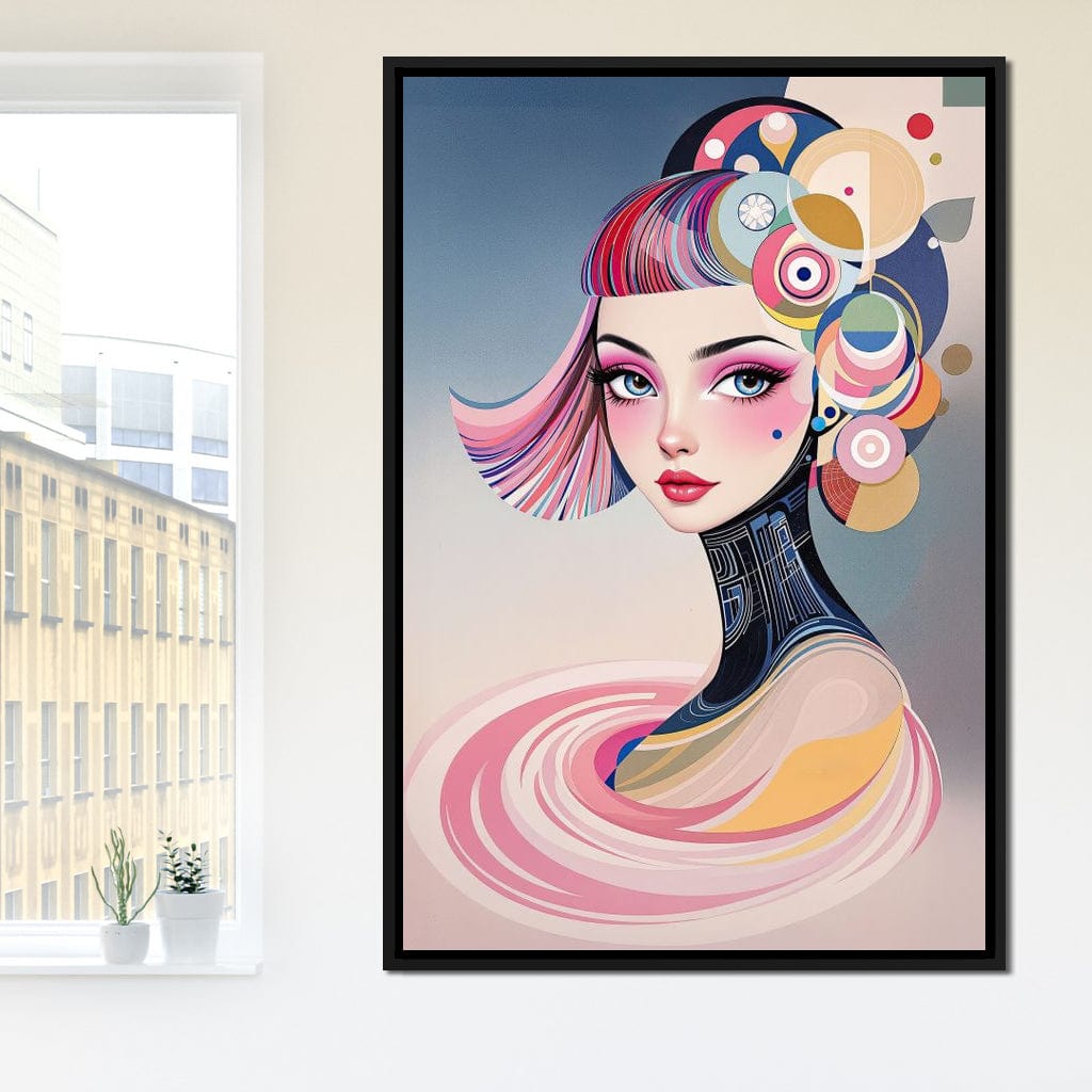 Pastel Elegy Canvas Wall Art