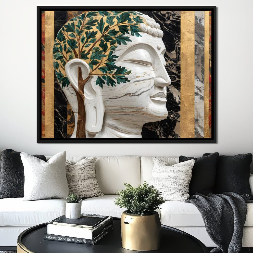 Enlightened Tranquil Oasis Canvas Wall Art