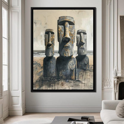 Guardians of the Pacific Shores Canvas Wall Art