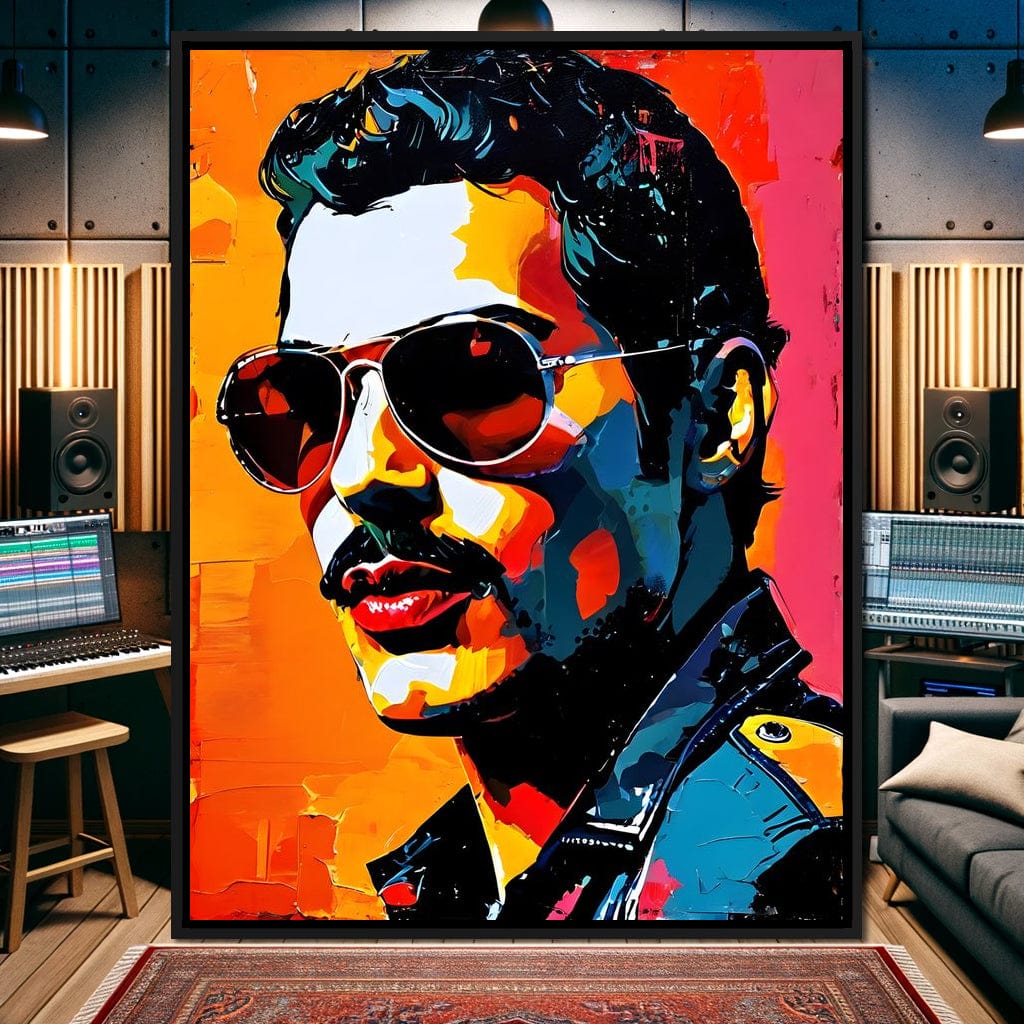 Freddie Mercury Canvas Wall Art