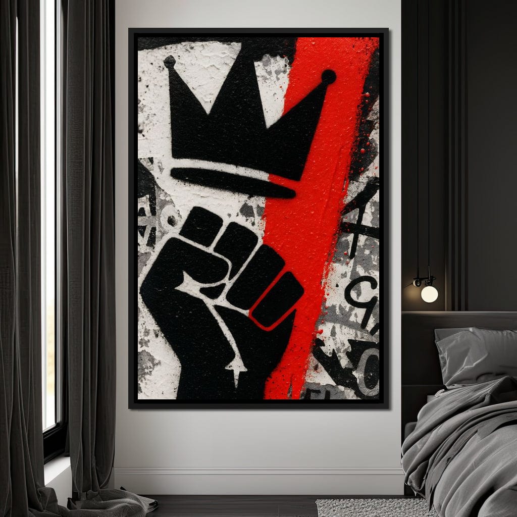 Crown of Unity Power Surge Canvas Wall Art
