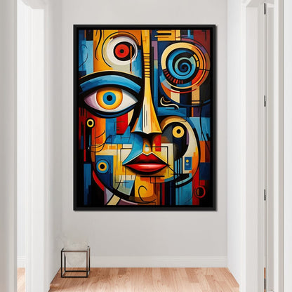 Cubist Reflections Canvas Wall Art