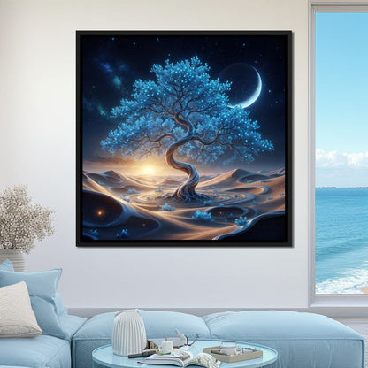 The Celestial Tree Canvas Wall Art