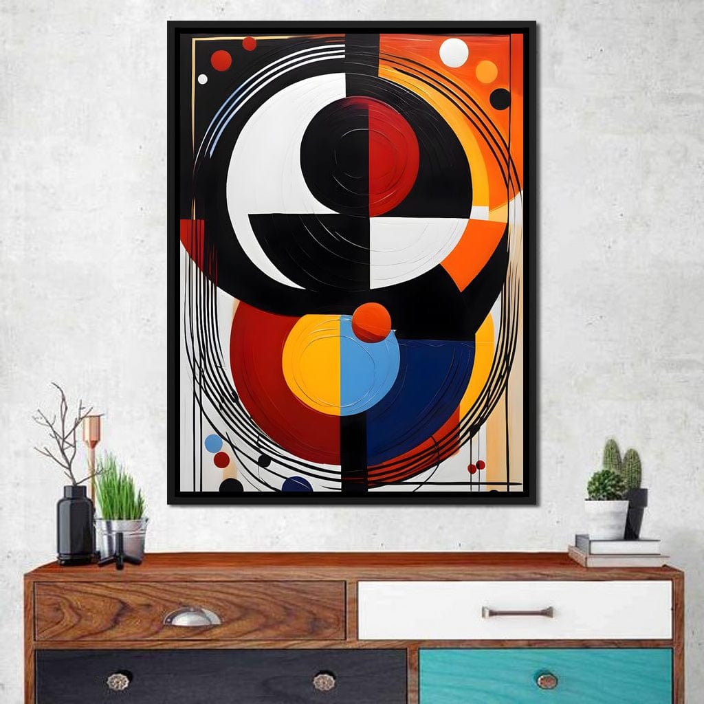 Colorful Modern Art 005 Canvas Wall Art