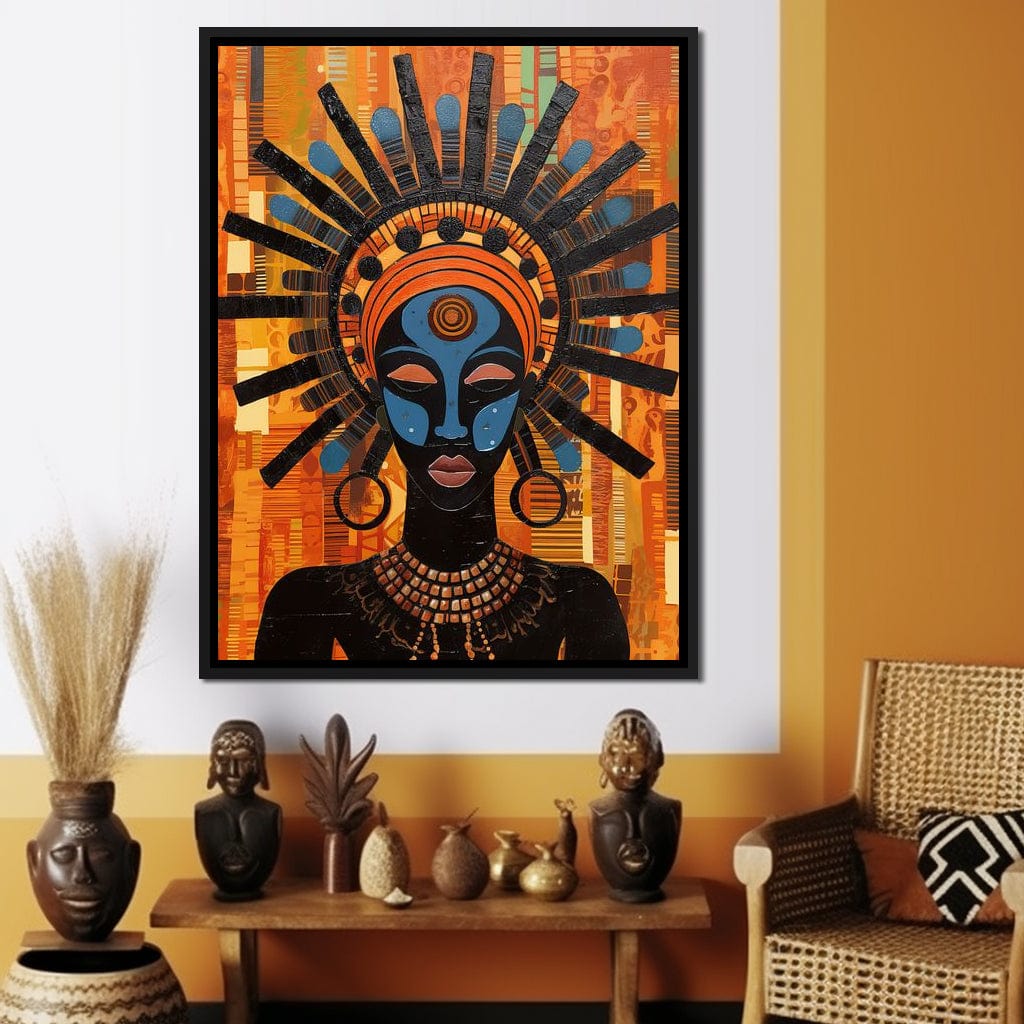 Tribal Mask 06 Canvas Wall Art