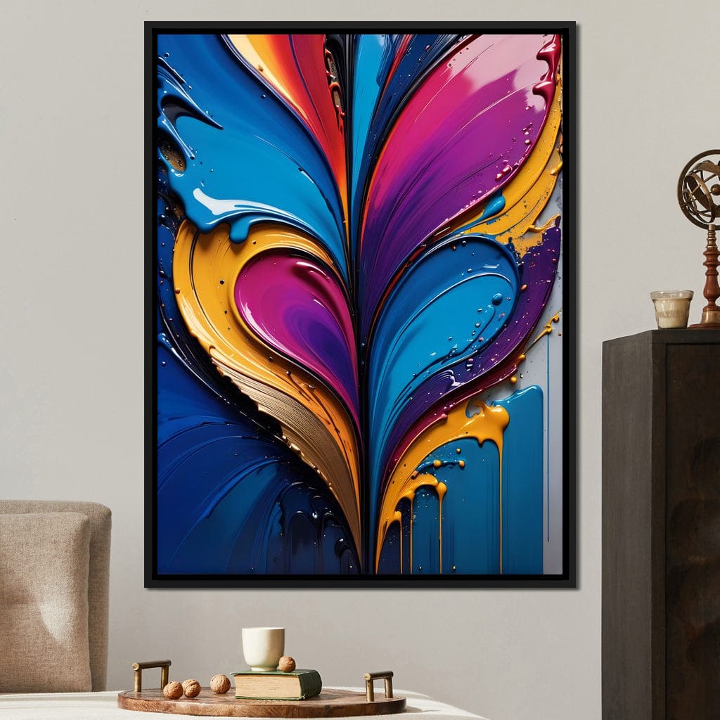 Colorful Love 02 Canvas Wall Art