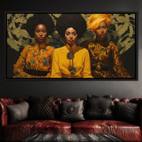 My Sisters Canvas Wall Art
