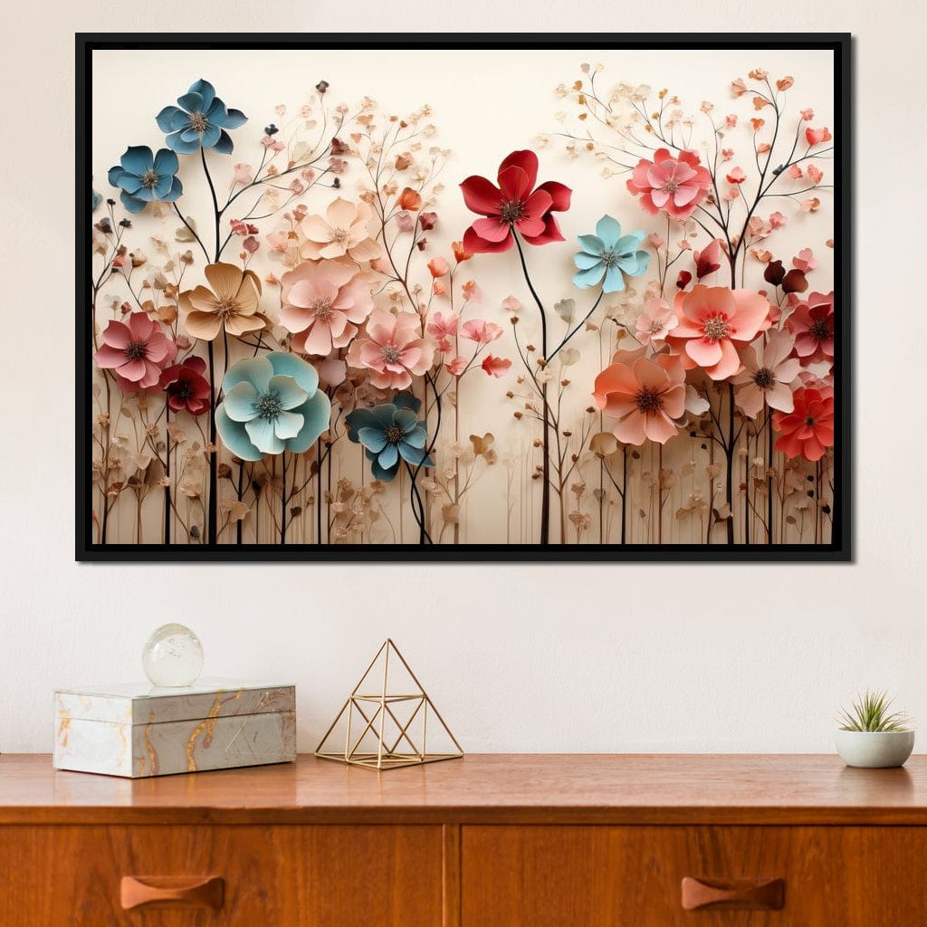 Spring Flowers Canvas Wall Art
