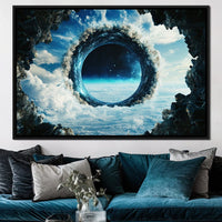 Portal to Celestial Realms Canvas Wall Art