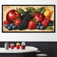 Harvest Bounty from the Orchard Floor Canvas Wall Art
