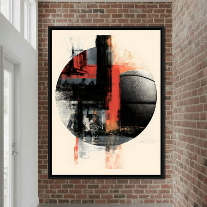 Final Possession On The Hardwood Canvas Wall Art