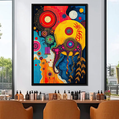 Dreams of an Octopus Canvas Wall Art