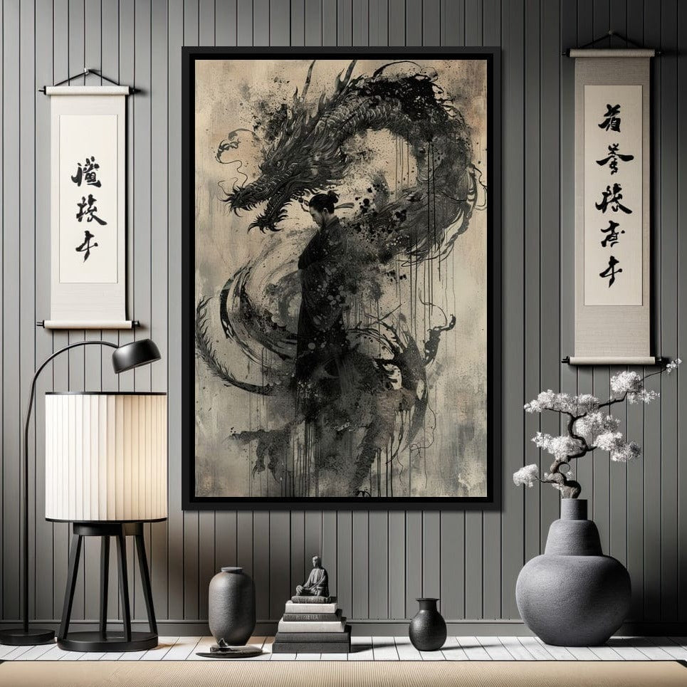 Echo of the Dragons Dream Canvas Wall Art