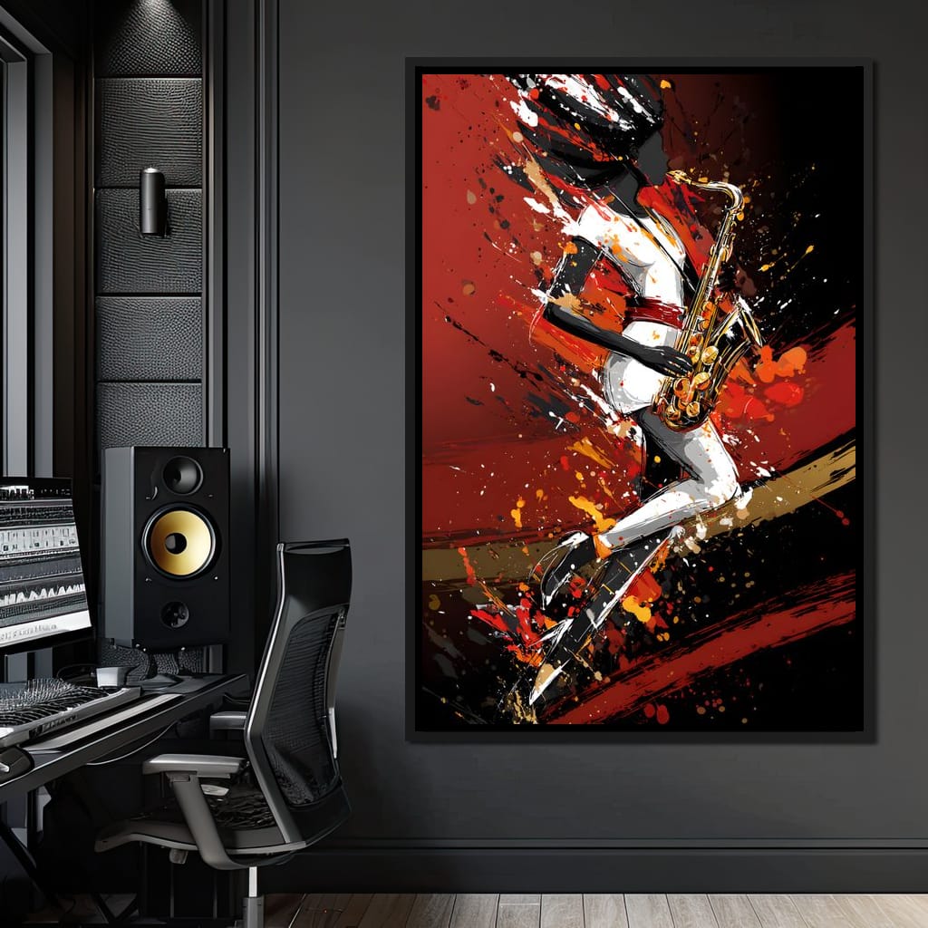 Rhythmic Pulse Of The Night Canvas Wall Art