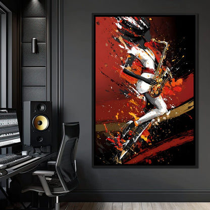 Rhythmic Pulse Of The Night Canvas Wall Art