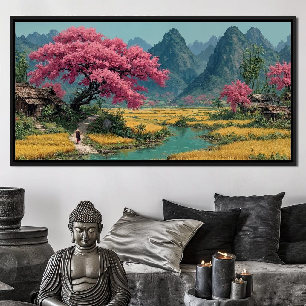 The Tranquil Path Canvas Wall Art