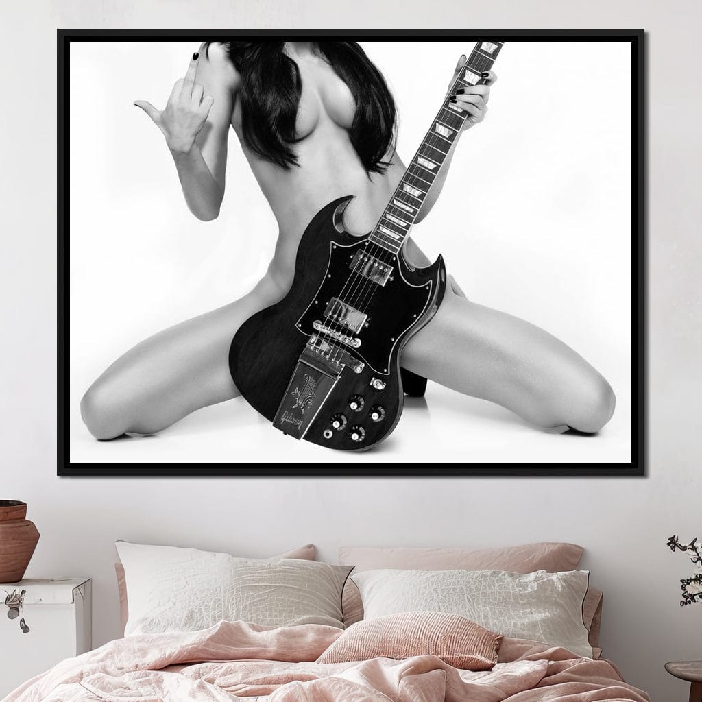 Go Rock Yourself Canvas Wall Art