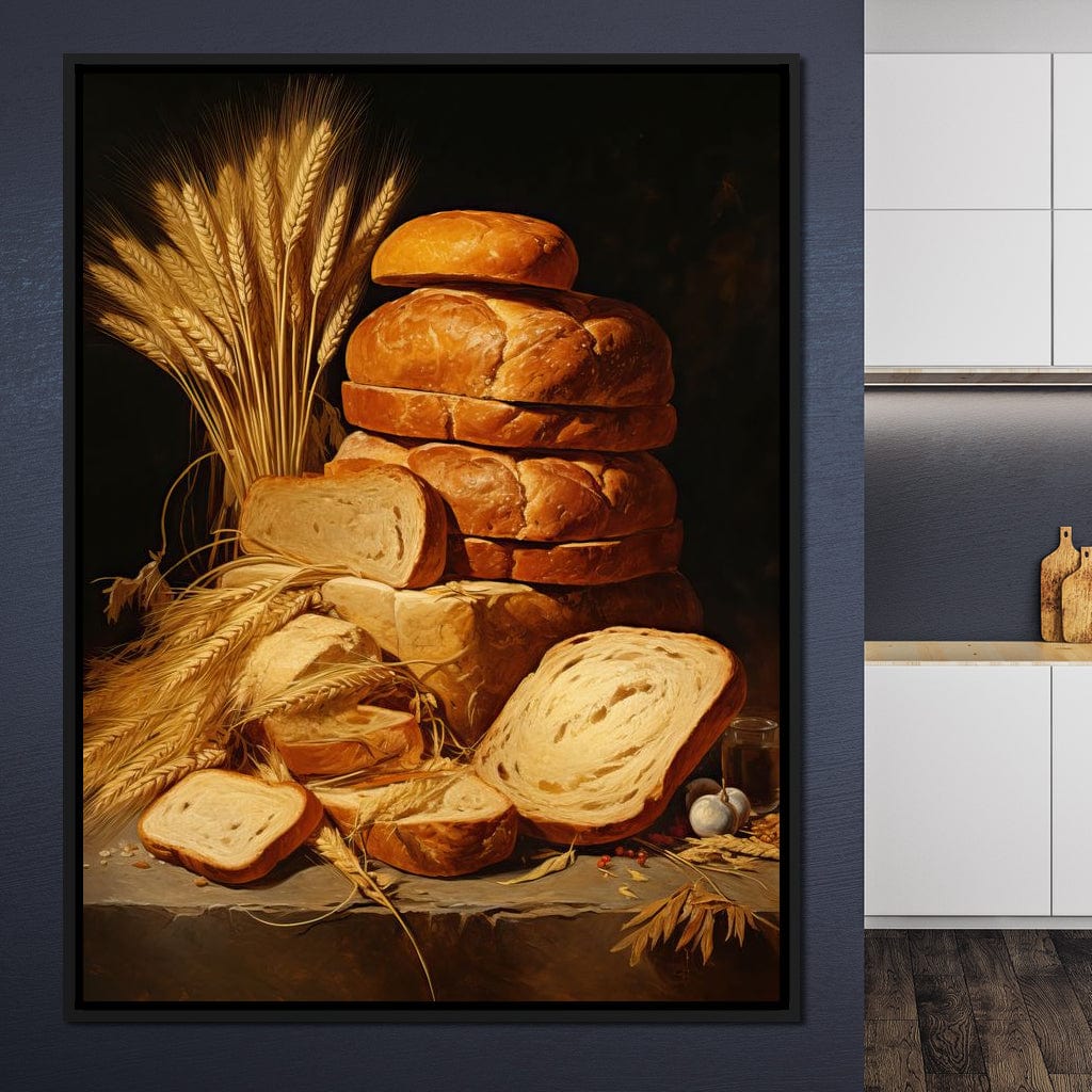 Feast of Wood and Bread Canvas Wall Art