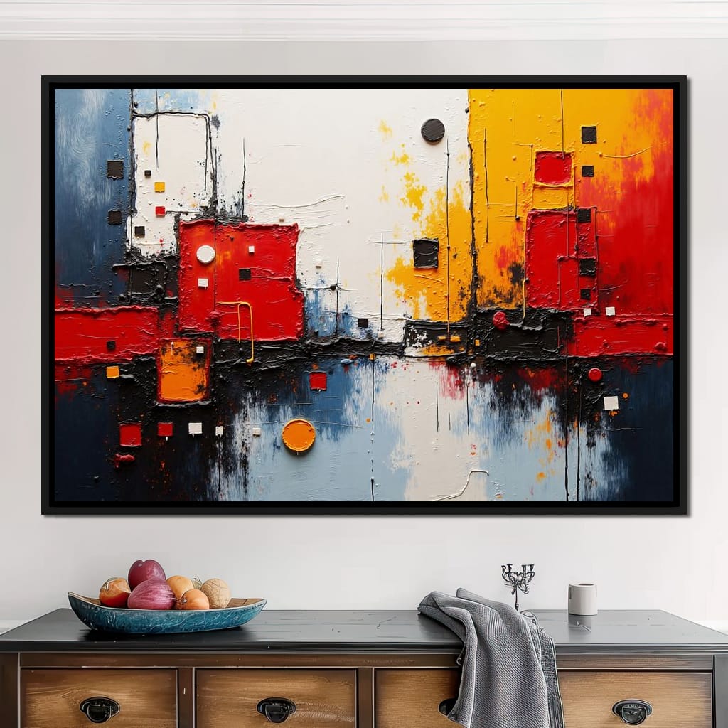 Urban Pulse Canvas Wall Art