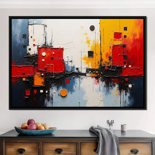 Urban Pulse Canvas Wall Art