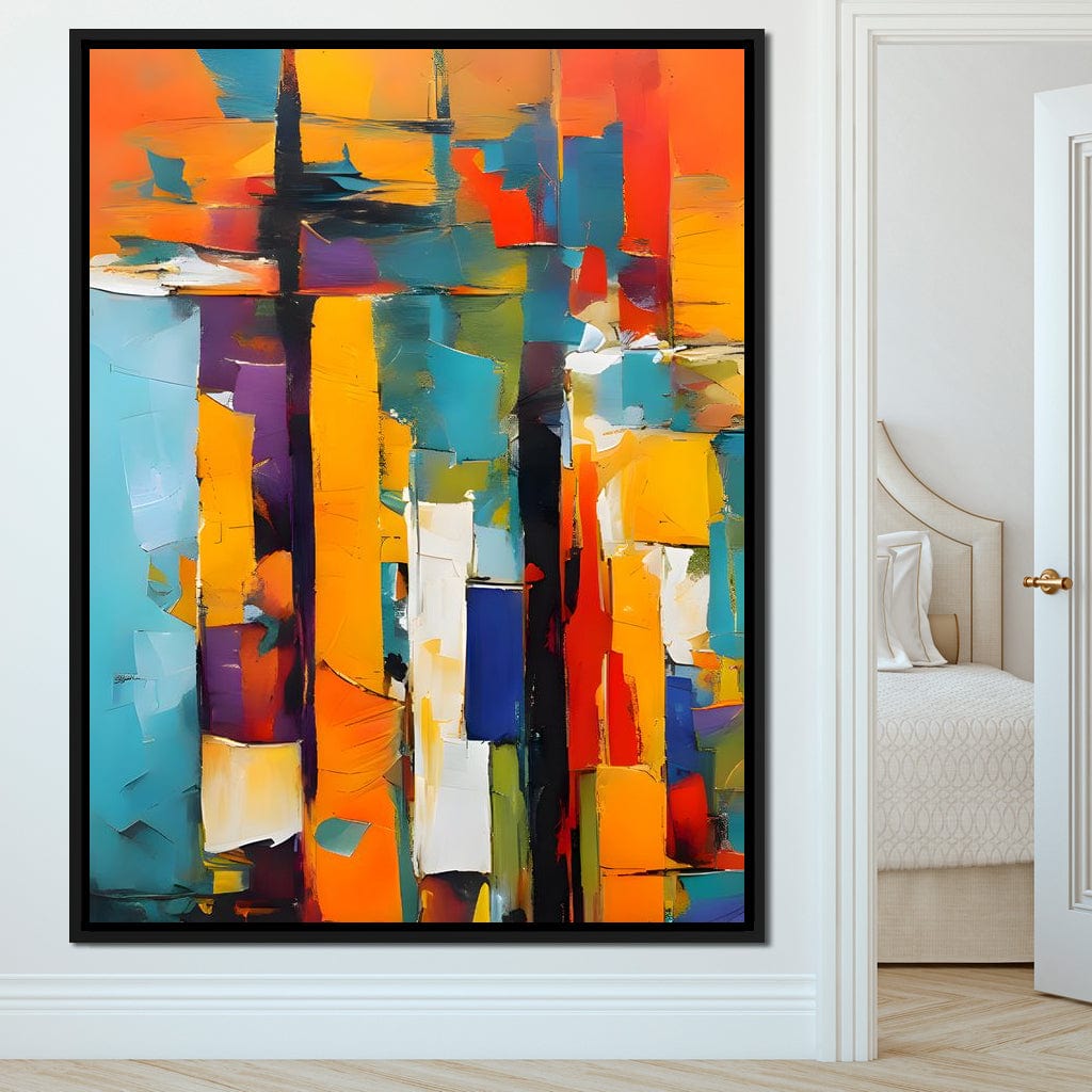 Colorful Modern Art 008 Canvas Wall Art