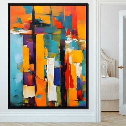 Colorful Modern Art 008 Canvas Wall Art