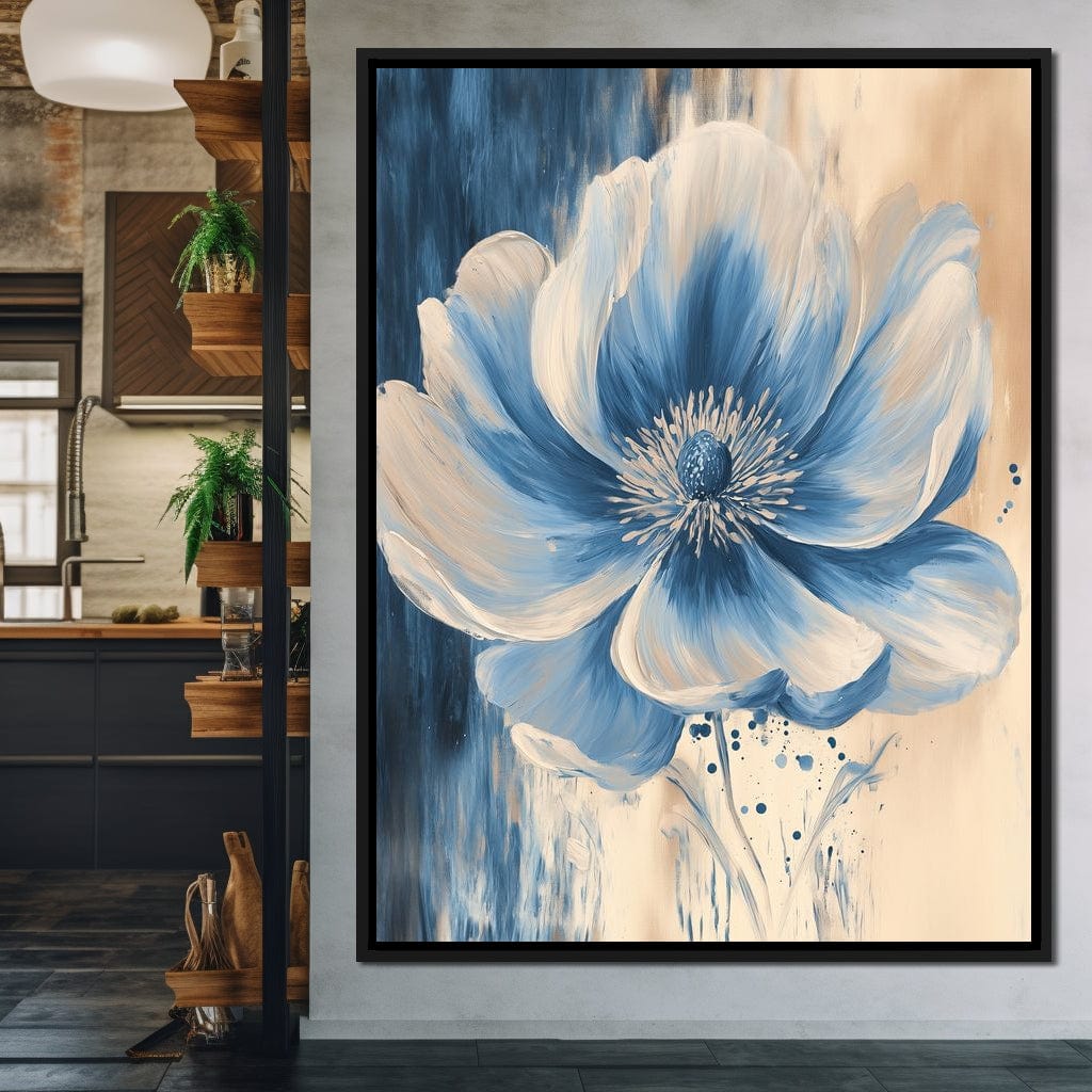 Flowering Tranquil Petals Canvas Wall Art