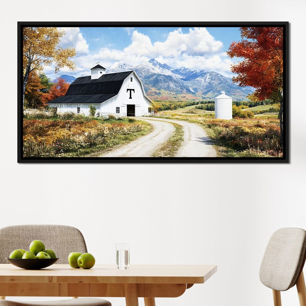 Pathway to Country Bliss Canvas Wall Art