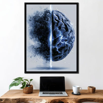 Fractured Reason Before The Storm Canvas Wall Art