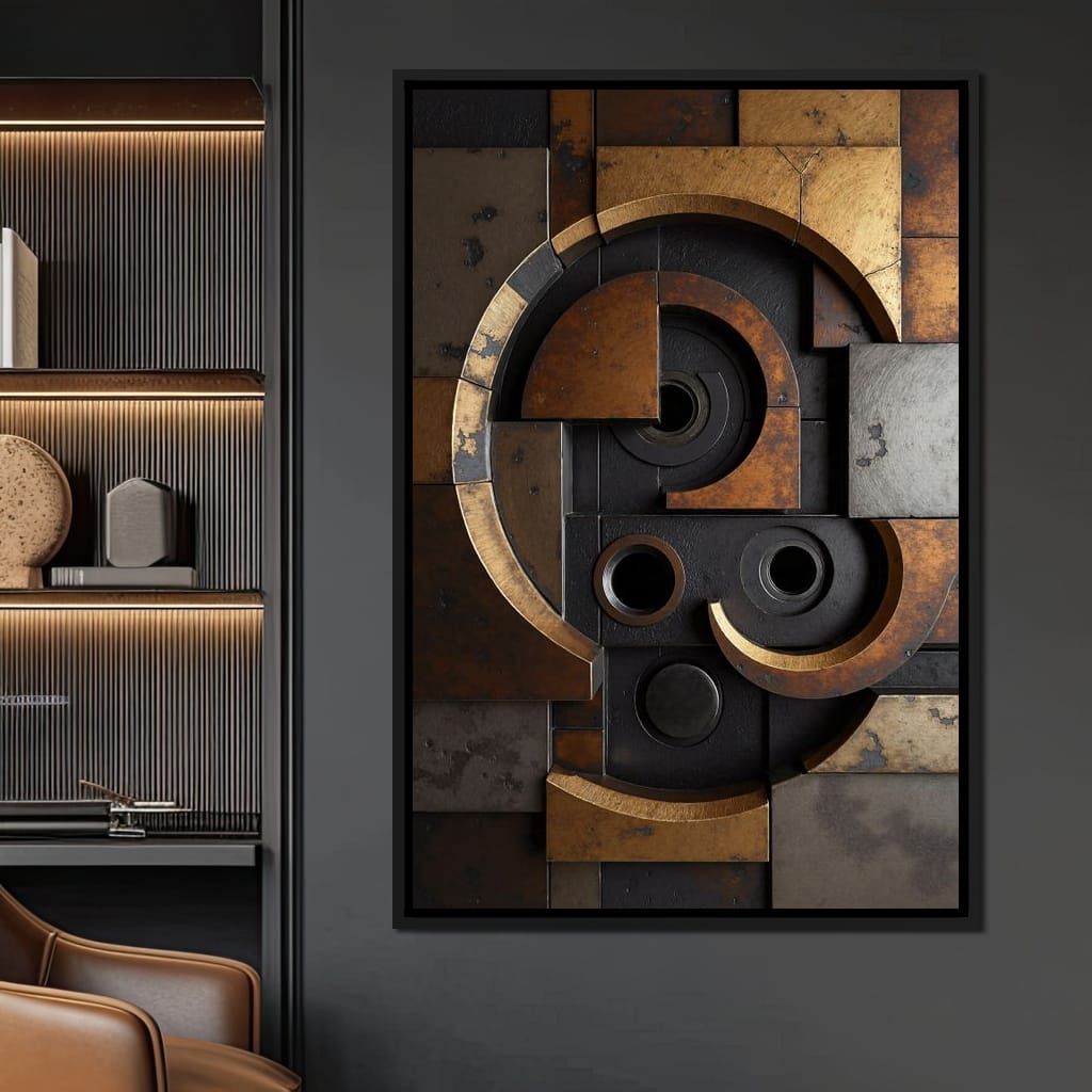 Echoes of the Infinite Canvas Wall Art