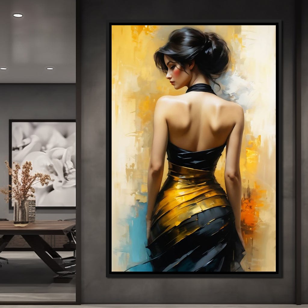 Female Portrait 295 Canvas Wall Art
