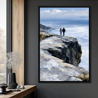 Where Two Souls Stand Together Canvas Wall Art