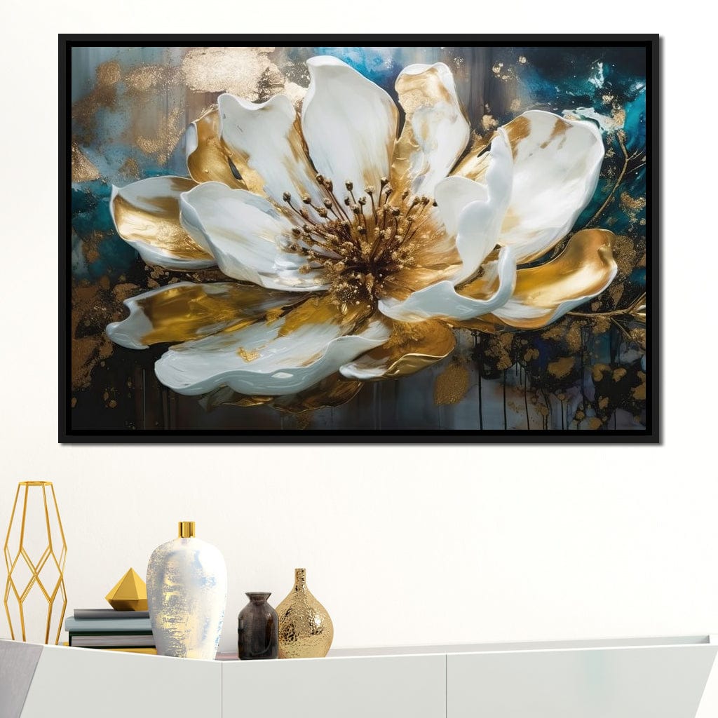 Elegant Flower Bloom 13 Canvas Wall Art